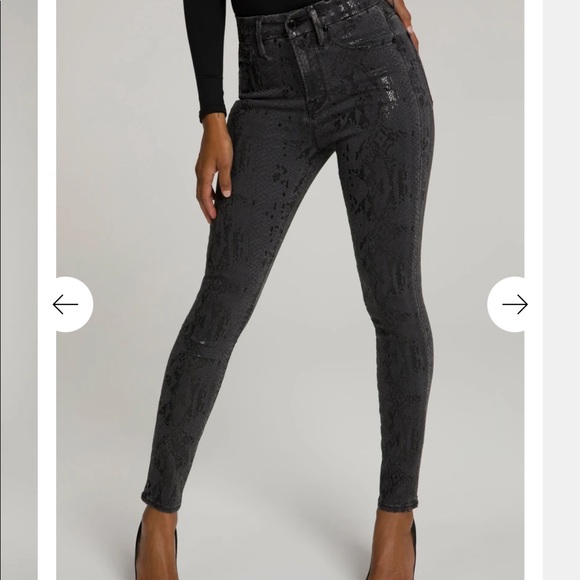 Good American Good Waist Snake - Picture 2 of 6